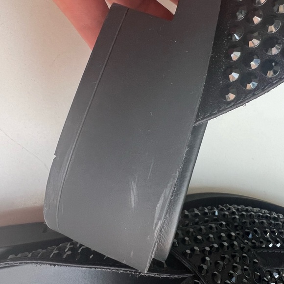 PRADA Satin Crystal Loafer Mules Size 41 - Picture 10 of 13